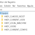 ¿Qué es el registro de Windows 10?