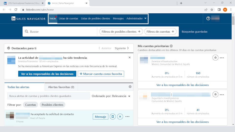 Tutorial LinkedIn Sales Navigator