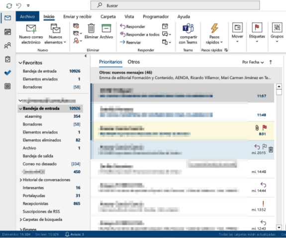 Tutoriales y guías de Ms Outlook