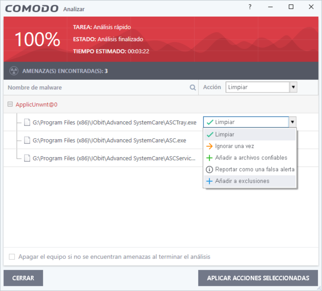 Comodo Analizer