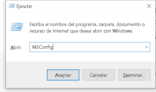 MSConfig