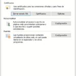 Opciones de Internet en Windows