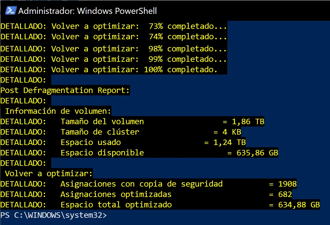 Optimiza SSD